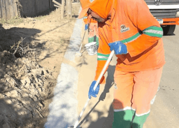 Prefeitura promove serviços de zeladoria na estrada Albino Martello