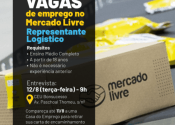 Prefeitura de Guarulhos e Mercado Livre oferecem mais de 1.500 vagas de emprego na próxima terça