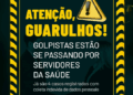 Prefeitura de Guarulhos alerta população sobre golpistas se passando por servidores da saúde