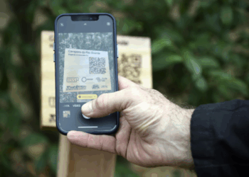 Árvores nativas da Mata Atlântica ganham identificação com QR Code no Zoo de Guarulhos