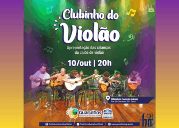Clubinho do Violão celebra Mês das Crianças com apresentação gratuita na Biblioteca Monteiro Lobato