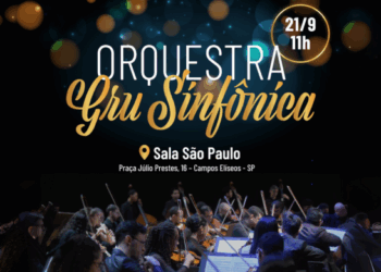 Orquestra GRU Sinfônica se apresenta gratuitamente na Sala São Paulo no domingo