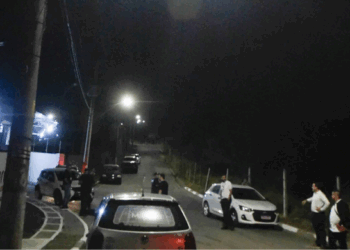 Prefeitura entrega 95 novos pontos de iluminação na estrada Albino Martello