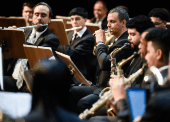 Concerto da Banda Sinfônica de Guarulhos atrai mais de 300 pessoas ao Adamastor