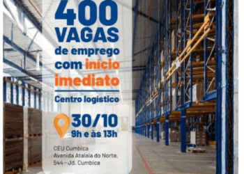 Prefeitura de Guarulhos e Riachuelo oferecem 400 vagas para auxiliar de logística com início imediato