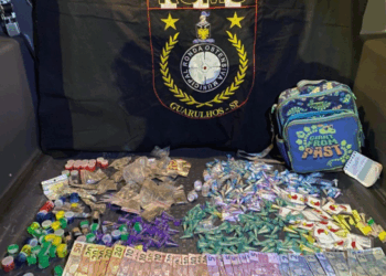 GCM prende traficante com 800 gramas de entorpecentes no Jardim Santa Beatriz