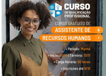 Inscrições para curso gratuito de assistente de Recursos Humanos terminam nesta quinta-feira   