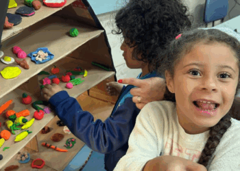 Atividade interativa em EPG da Vila Fátima celebra o Dia Nacional da Alimentação Escolar