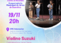 Recital de Violino acontece no Adamastor na próxima quarta-feira
