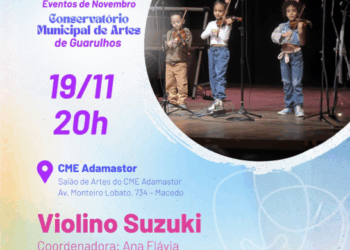 Recital de Violino acontece no Adamastor na próxima quarta-feira