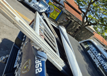 GCM de Guarulhos impede furto de portão e prende criminoso na Vila Galvão