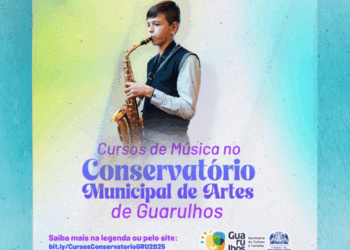 Cursos de música do Conservatório Municipal de Artes recebem inscrições até o próximo dia 10
