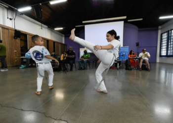 Virada Inclusiva reúne público no Adamastor com atividades diversificadas