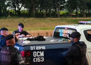 GCM prende quatro envolvidos no tráfico e apreende 8,7 kg de drogas