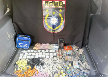 GCM apreende adolescente com 700 gramas de drogas no Conjunto Paes de Barros   