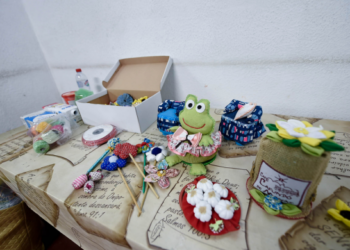 Oficina de artesanato em fuxico na Casa da Mulher oferece bem-estar e opção para geração de renda