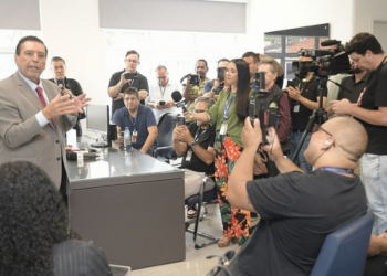 Com entrevista coletiva, presidente Martello inicia o ano legislativo guarulhense