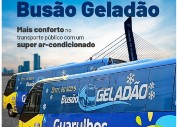 Prefeitura lança o programa Geladão e inicia renovação da frota de ônibus com ar-condicionado