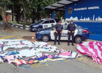 GCM de Guarulhos apreende balão e prende homem por crime ambiental no Parque Santo Antônio