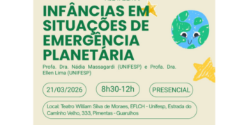 Aula aberta na Unifesp marca início da disciplina Infâncias em Situações de Emergência em curso de especialização