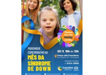 Prefeitura promove piquenique no Parque Fracalanza em alusão ao Dia da Síndrome de Down