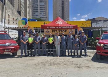 Espaço Motoboy recebe profissionais da categoria para atividade sobre segurança no trânsito