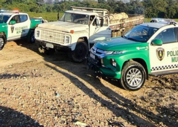 GCM flagra descarte irregular com apoio de drones e prende dois homens na Vila Laurita