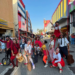 Artistas da Escola Viva de Artes Cênicas de Guarulhos levam arte da palhaçaria para as ruas do Centro