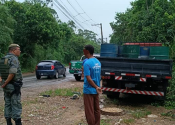 GCM e SSP autuam duas pessoas por descarte irregular de resíduos no Cabuçu