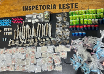 GCM prende quatro traficantes e apreende 1,6 kg de entorpecentes no fim de semana