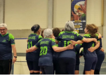Vôlei adaptado de Guarulhos volta a disputar a Superliga Melhor Idade