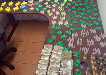 GCM apreende 1,8 kg de entorpecentes no Jardim Cristian Alice   