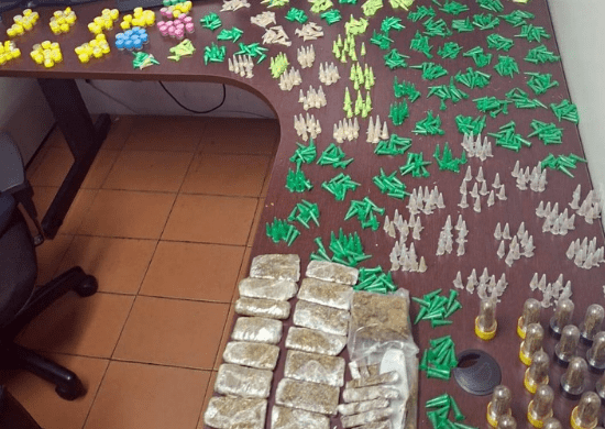 GCM apreende 1,8 kg de entorpecentes no Jardim Cristian Alice