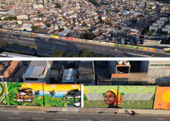 Projeto Grafite transforma barreiras da Via Dutra em galeria a céu aberto no Jardim Maria Dirce – ARTE URBANA