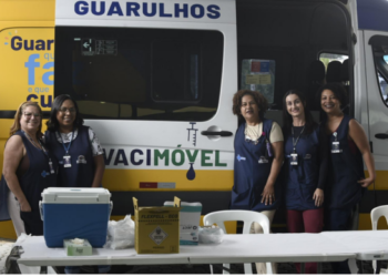 Vacimóvel atende no Taboão para ampliar o acesso à vacinação em Guarulhos