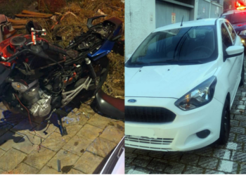 GCM de Guarulhos recupera carro furtado e moto roubada em ações rápidas