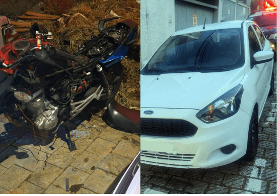 GCM de Guarulhos recupera carro furtado e moto roubada em ações rápidas