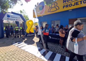 Prefeitura de Guarulhos realiza ação educativa sobre segurança no trânsito no Núcleo do Idoso