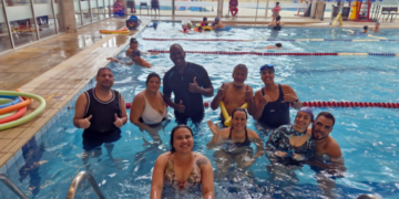 Alunos do Peis com deficiência visual participam do Dia do Desafio na piscina do Sesc Guarulhos – INCLUSÃO