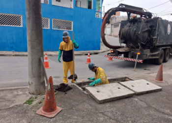 Prefeitura de Guarulhos desobstrui bocas de lobo da avenida Santos Dumont – ZELADORIA URBANA