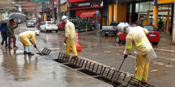 Bocas de lobo são limpas pela Prefeitura de Guarulhos no Cabuçu e Vila Galvão – ZELADORIA URBANA
