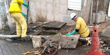 Prefeitura de Guarulhos realiza limpeza de bocas de lobo em bairros da cidade – ZELADORIA URBANA