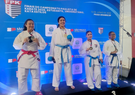 Atletas de Guarulhos conquistam quatro medalhas no Campeonato Paulista Estudantil de Karatê – INCENTIVO AOS ESPORTES