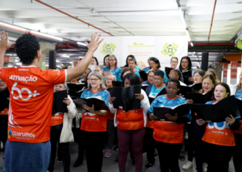 Ação Junho Violeta reúne cerca de 400 idosos em atividades de bem-estar em Guarulhos – CONSCIENTIZAÇÃO E PROTEÇÃO SOCIAL AOS IDOSOS