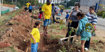 Região do Pimentas em Guarulhos ganha mais 100 mudas de árvores nativas da Mata Atlântica – MÊS DO MEIO AMBIENTE