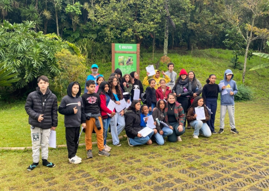 Alunos de escola estadual visitam Horto Florestal de Guarulhos para aprender sobre plantas e solo – EDUCAÇÃO AMBIENTAL