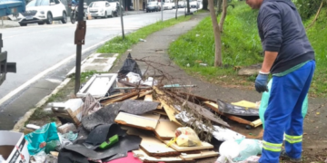 Prefeitura de Guarulhos promove remoção de descarte irregular em diversos pontos da cidade – ZELADORIA URBANA