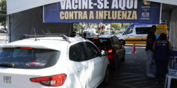 Drive-thru contra a gripe aplica 1.240 doses e reforça vacinação em Guarulhos – CAMPANHA DE VACINAÇÃO – SAÚDE PÚBLICA