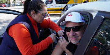 Guarulhos fará novo drive-thru no sábado, 04/07, com vacinação contra o sarampo e gripe no Bosque Maia – COBERTURA VACINAL – SAÚDE PÚBLICA