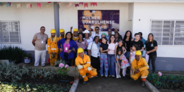 Casa da Mulher Recreio São Jorge em Guarulhos ganha canteiros com plantas e flores ornamentais – REVITALIZAÇÃO VERDE